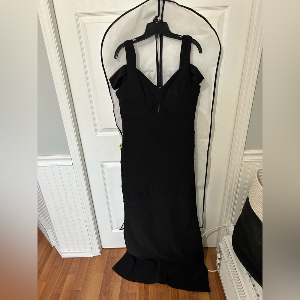 Le Château sultry black dress